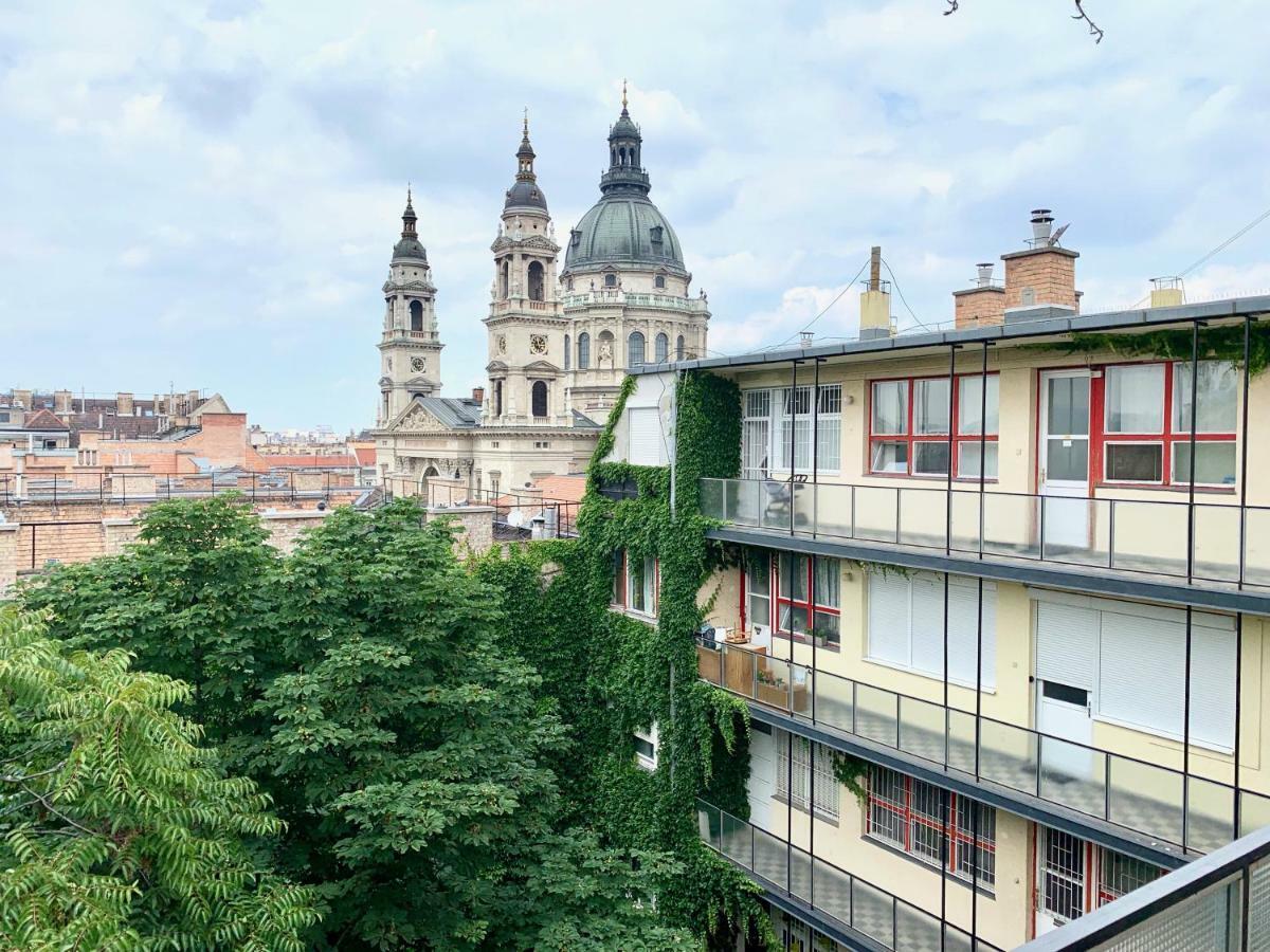 Standard Apartment By Hi5 - Incredible View With Terrace Budapesta Exterior foto